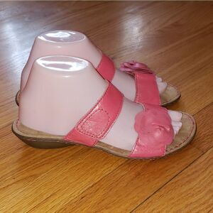 Easy Spirit Nessie Leather slide sandals